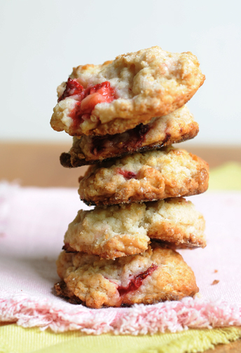 Strawberry Shortcake Cookies