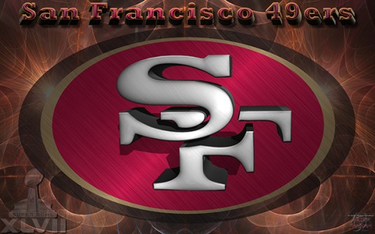 San Francisco 49ers Super Bowl wallpaper Thumbnail Large