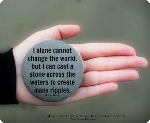 I cannot change the world