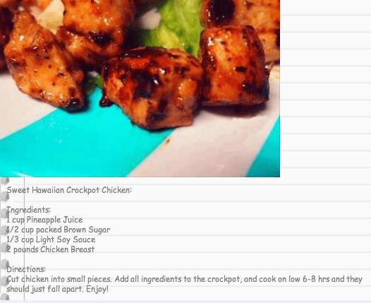 hawaiian crockpot chicken