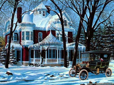 family-togethering-in-joy-old-christmas-wallpapers